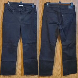 Levi's classic bootcut black stretch size 14